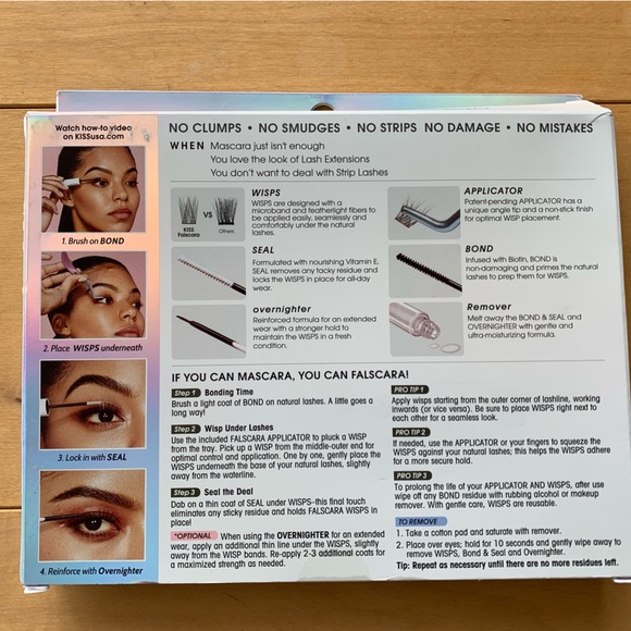 Kiss Nails Falscara Complete DIY Eyelash Extension Kit - 24ct - Picture 2 of 2